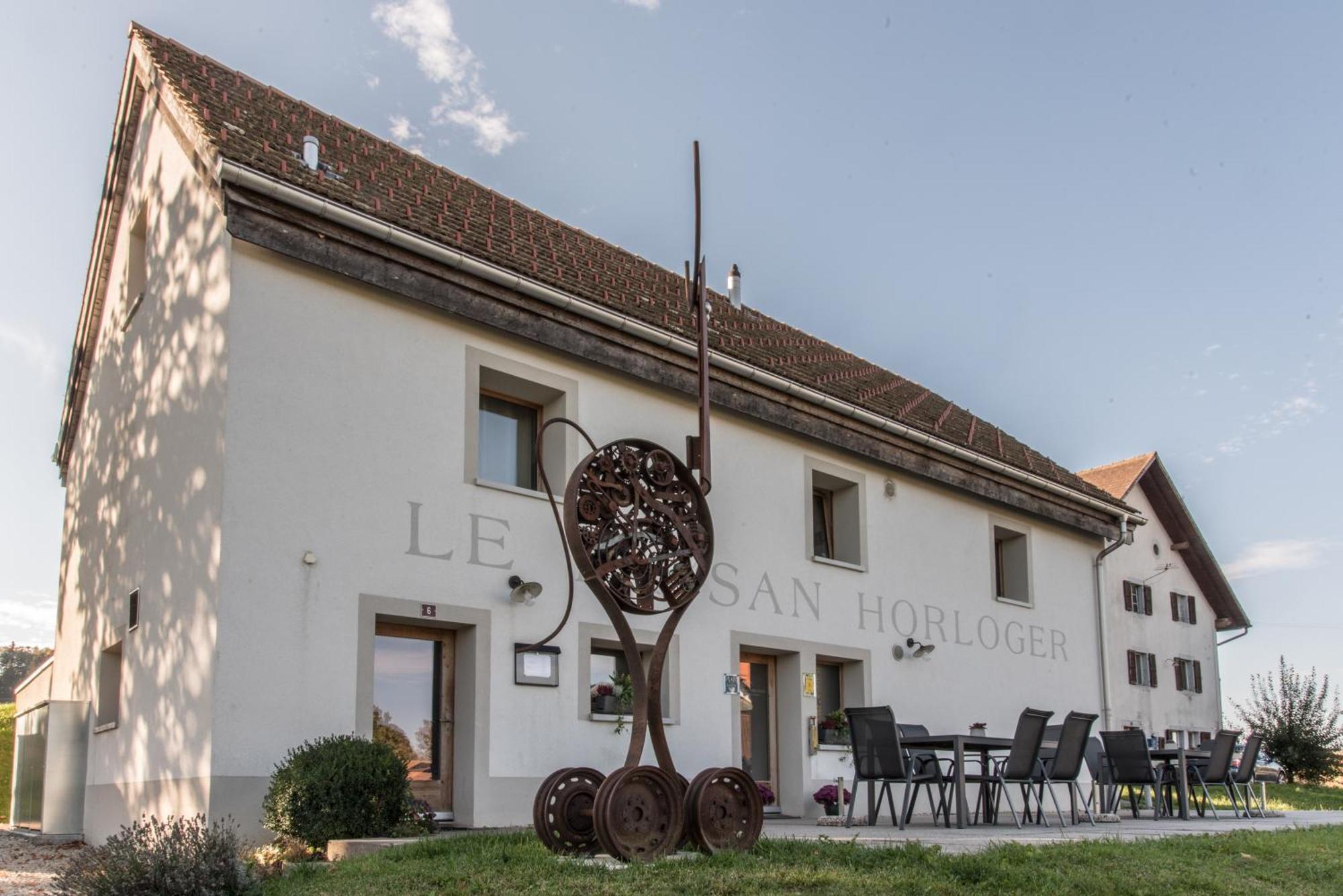 Le Paysan Horloger Otel Les Bois Dış mekan fotoğraf